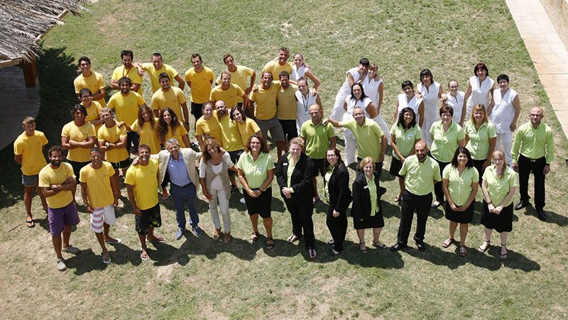 Equipo de monitores de Oliva Surf