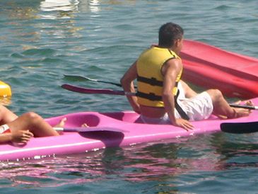 Piragua y body board