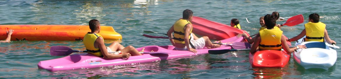 Piragua y body board